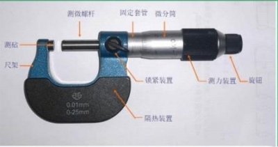 ​机械式外径千分尺的使用方法