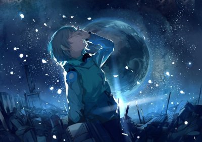 ​我们许久未见的满天繁星 唯美星空动漫图集