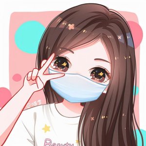 ​超可爱的卡通动漫女生头像、闺蜜头像