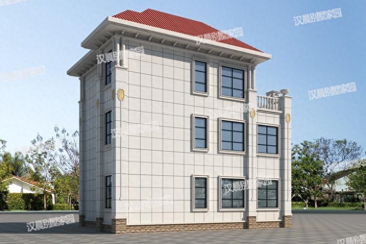 10套农村三层别墅分享，最新款农村自建房户型，开春就要盖一栋！