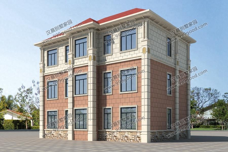 10套农村三层别墅分享，最新款农村自建房户型，开春就要盖一栋！