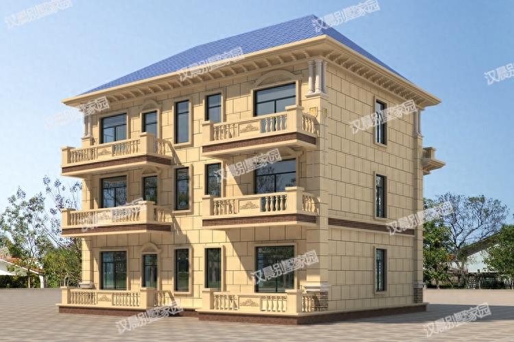 10套农村三层别墅分享，最新款农村自建房户型，开春就要盖一栋！
