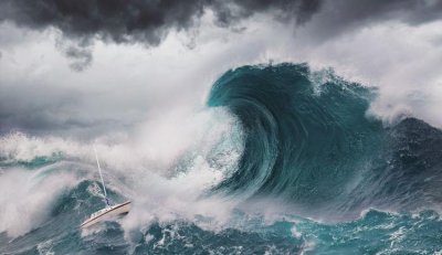 ​海啸所产生的浪高取决于什么因素（通常是由什么引起）
