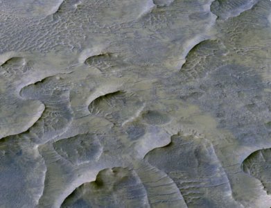 《JGR Planets》杂志:火星Valles Marineris区域的沙丘有10亿年历史
