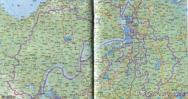 安徽省地图各县分布图(安徽省各市县地图)(90)
