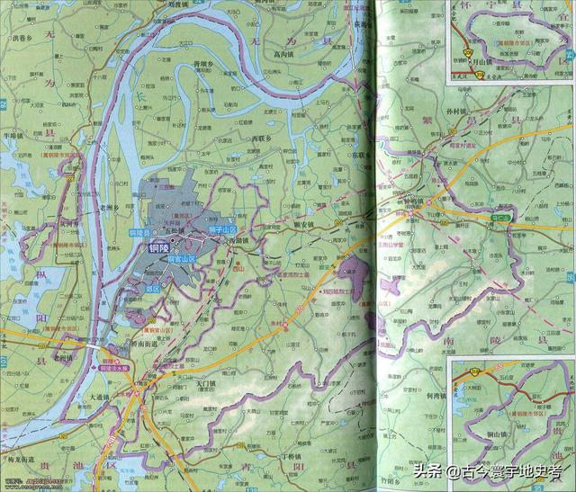 安徽省地图各县分布图(安徽省各市县地图)(109)