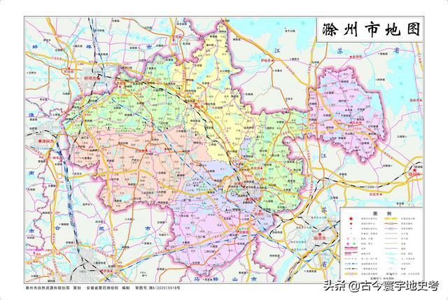 安徽省地图各县分布图(安徽省各市县地图)(44)
