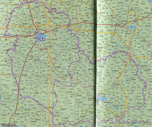 安徽省地图各县分布图(安徽省各市县地图)(36)