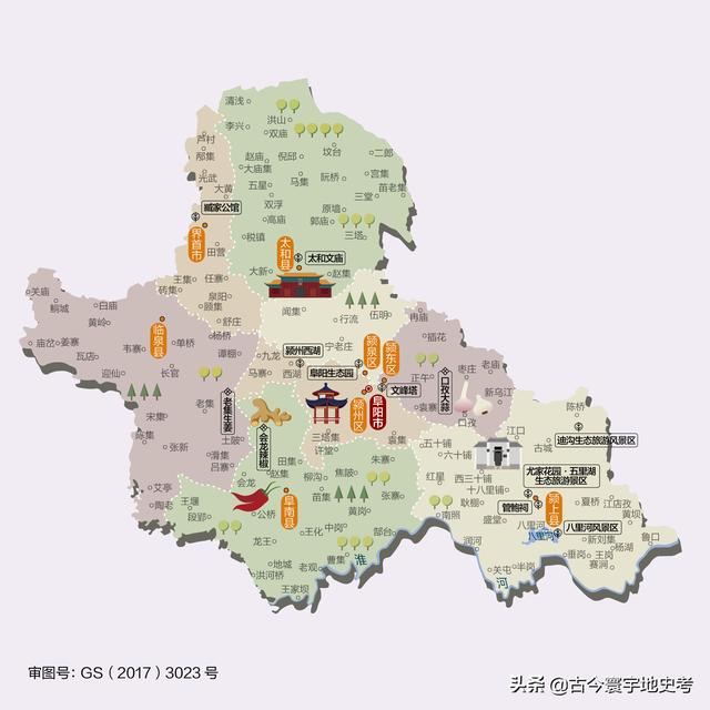 安徽省地图各县分布图(安徽省各市县地图)(53)