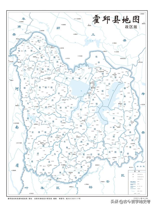 安徽省地图各县分布图(安徽省各市县地图)(101)