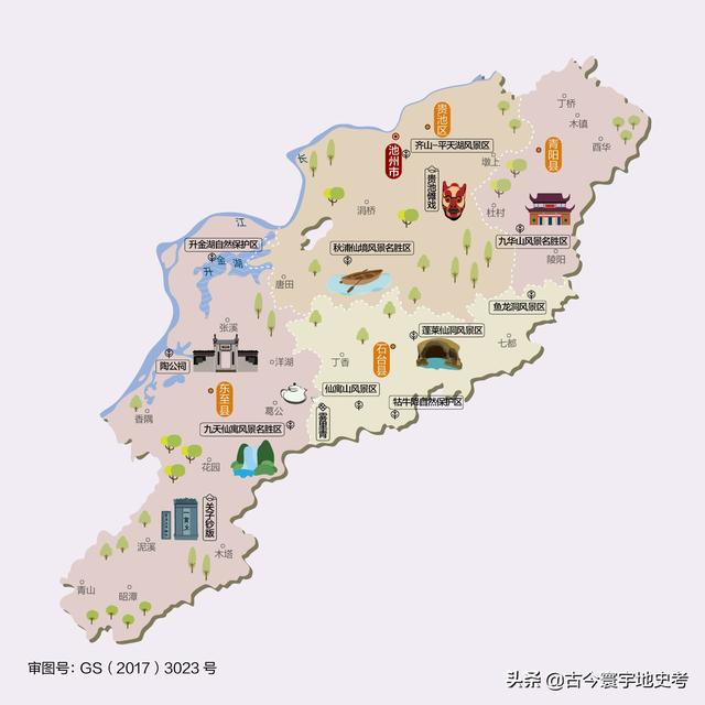 安徽省地图各县分布图(安徽省各市县地图)(39)