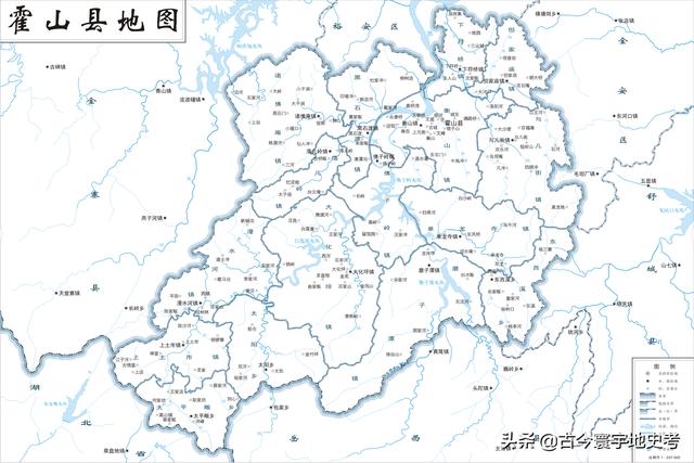 安徽省地图各县分布图(安徽省各市县地图)(102)