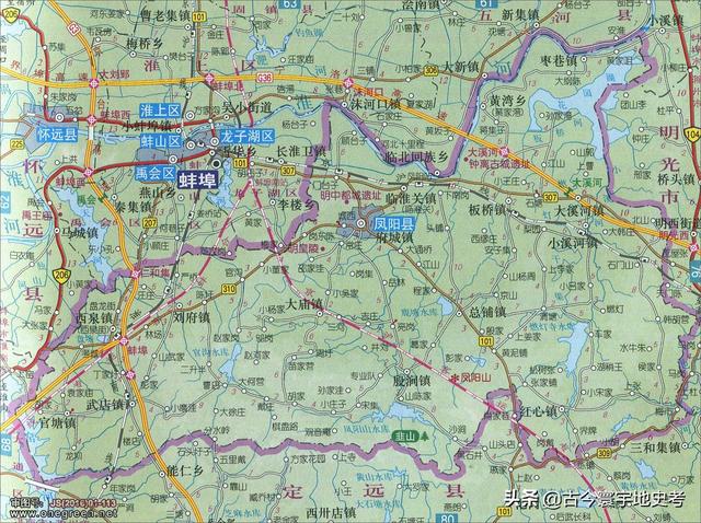 安徽省地图各县分布图(安徽省各市县地图)(47)