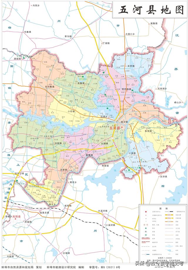 安徽省地图各县分布图(安徽省各市县地图)(30)