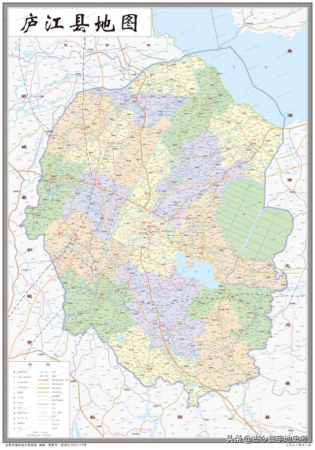 安徽省地图各县分布图(安徽省各市县地图)(12)