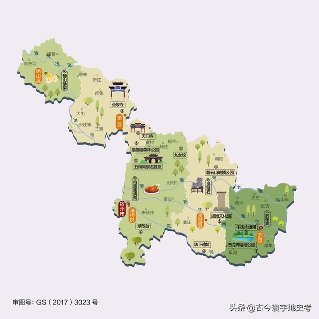 安徽省地图各县分布图(安徽省各市县地图)(81)