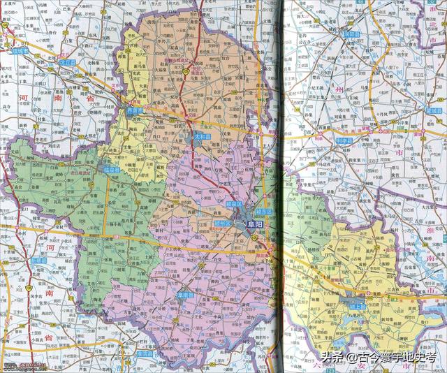 安徽省地图各县分布图(安徽省各市县地图)(52)