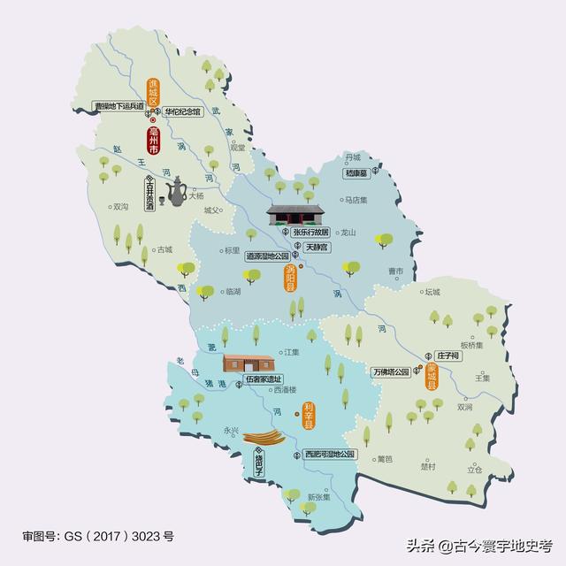 安徽省地图各县分布图(安徽省各市县地图)(34)