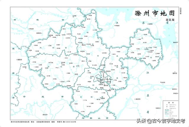 安徽省地图各县分布图(安徽省各市县地图)(43)