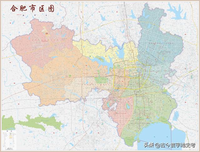 安徽省地图各县分布图(安徽省各市县地图)(11)