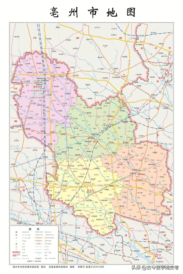 安徽省地图各县分布图(安徽省各市县地图)(32)