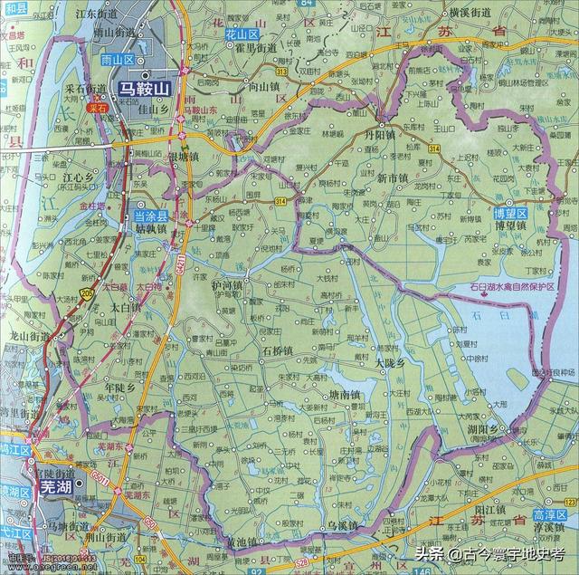 安徽省地图各县分布图(安徽省各市县地图)(78)