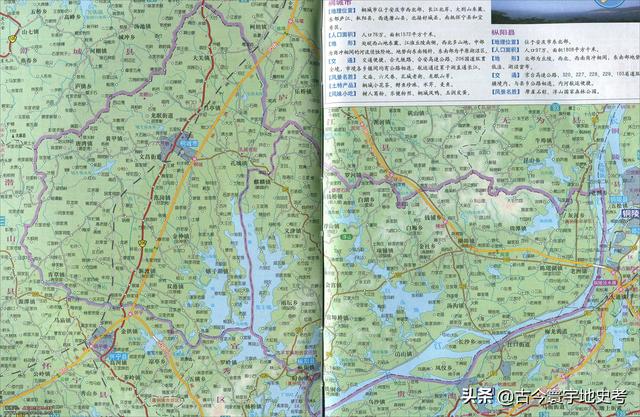 安徽省地图各县分布图(安徽省各市县地图)(108)