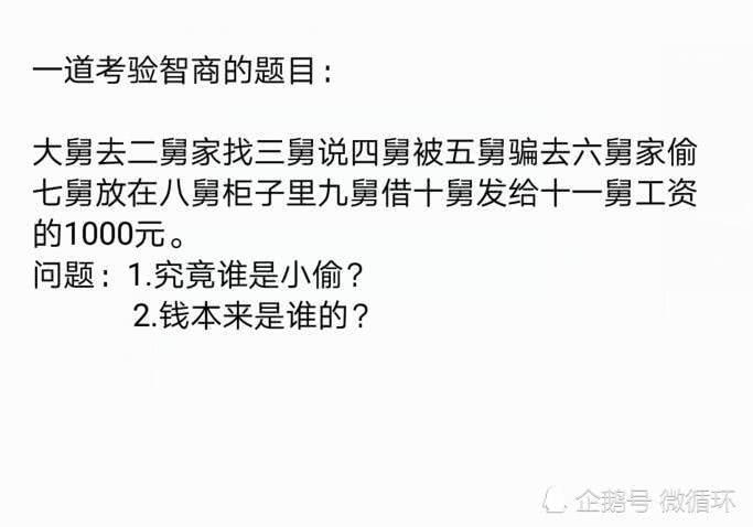 史上最“烧脑”的考智商图,全看懂智商超过120