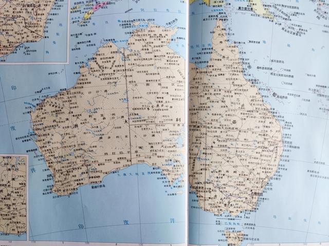 澳大利亚国家主要地图(世界地图变迁史)(3)