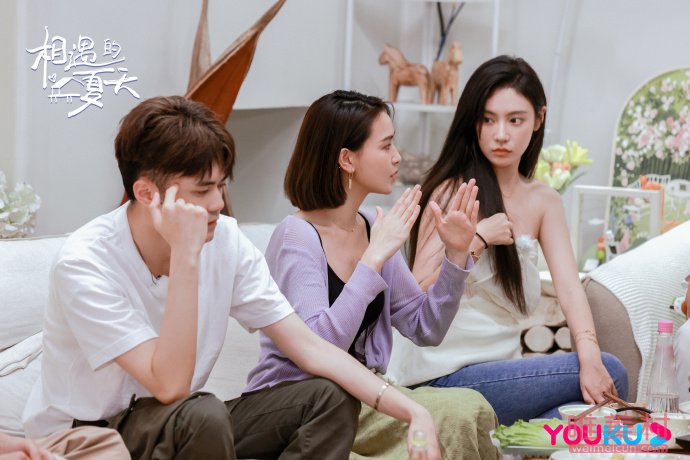 相遇的夏天迪迪和霖霖最后在一起了