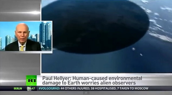 赫勒说,LED灯、微型晶片和防弹衣,其实都是外星人的科技产品。