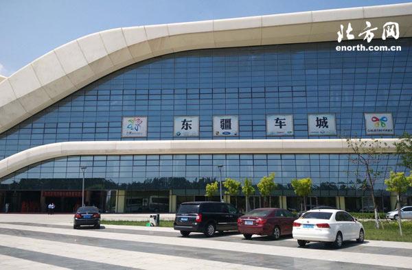 天津保税区国际汽车城天保大道(天津自贸区东疆国际汽车城试营业)(2)