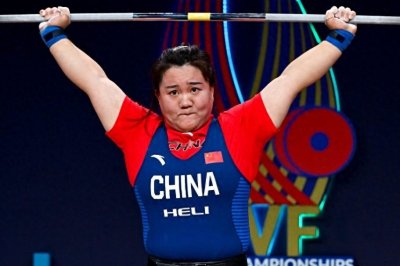 举重世锦赛吴艳包揽女子87公斤级三金