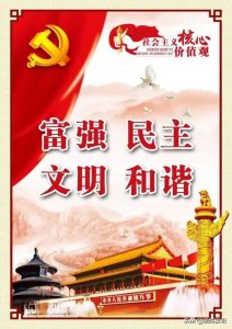 社会主义核心价值观24字及其含义解读——国家层面