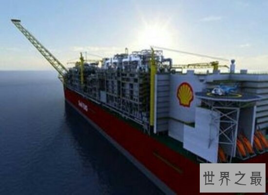 世界上最大的船,行驶起来简直就是一个移动的小岛!