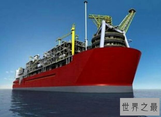世界上最大的船,行驶起来简直就是一个移动的小岛!