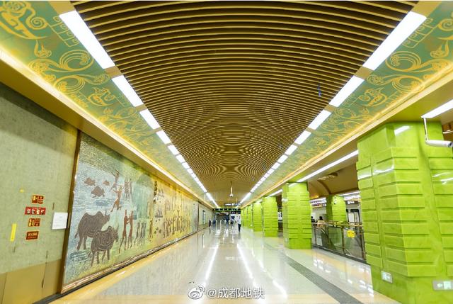 成都地铁3号线出口(成都地铁7号线荣获詹天佑奖)(4)