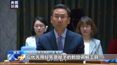 安理会就乌克兰局势举行会议,中方发声