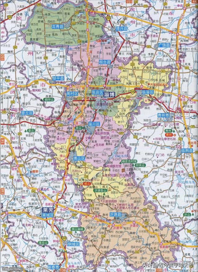 山东省各市城区地图(山东省各市县地图)(180)