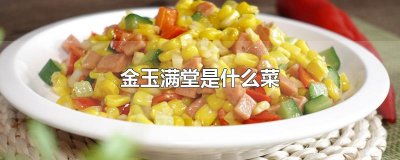 金玉满堂是什么菜