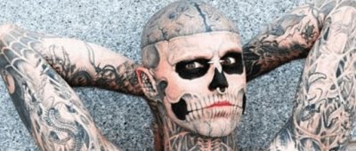 ​欧美浑身都是纹身男网红去世（僵尸男孩自杀身亡）
