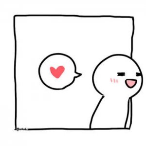 ​一组简约情侣头像 点赞脱单