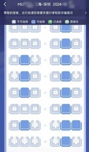 ​真是开眼了！乘客吐槽提前半个月选座东航大面积锁座不让选