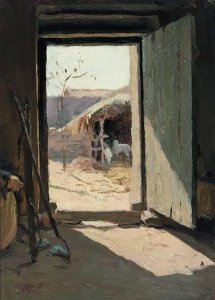 ​来自央美原院长 靳尚谊 油画风景作品~