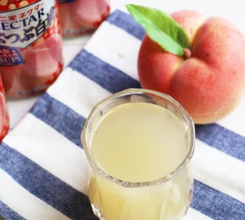桃子汁能和牛奶一起喝吗
