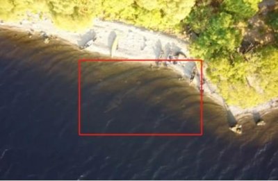 ​终于现身了？无人机拍下巨大身影，尼斯湖水怪真的存在？