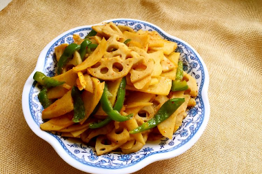 藕和土豆一起怎么炒,怎样炒藕片好吃又简单的做法大全图9