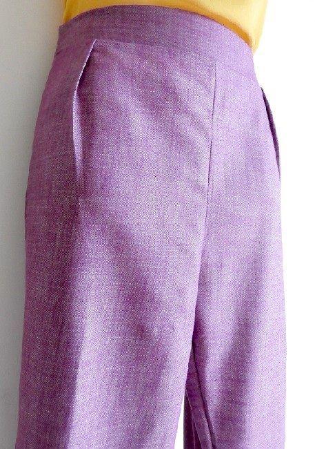 怎么将直筒裤变成紧腿裤(新手学做一条直筒裤练习)(1)