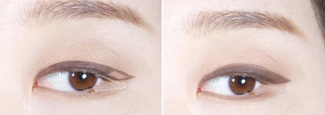 超简单单眼皮眼妆教程(最简单粗暴的单眼皮眼妆)(9)