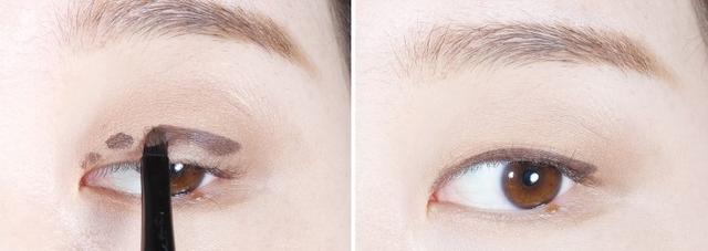 超简单单眼皮眼妆教程(最简单粗暴的单眼皮眼妆)(8)